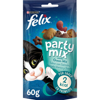 Felix Biscoitos Party Mix Peixe para gatos